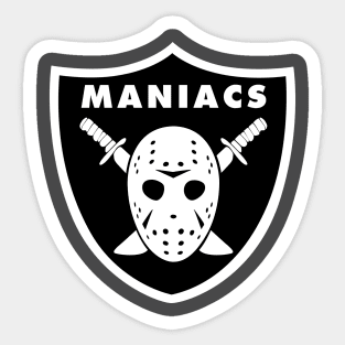 Maniacs Sticker